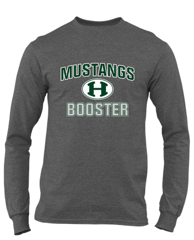 Homestead Mustangs Booster Men's LS T-Shirt