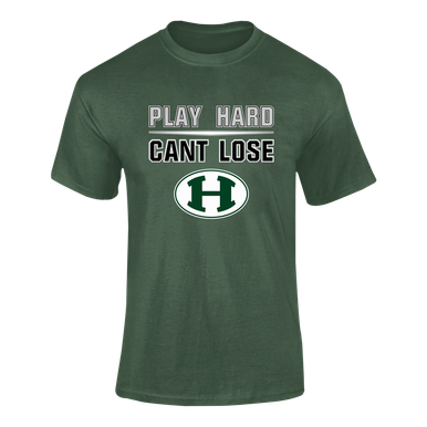 Homestead Mustangs Play Hard, Can't Lose Men's SS T-Shirt