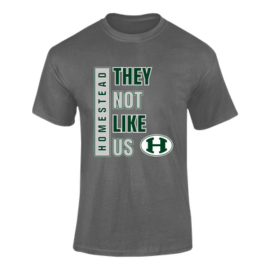 Homestead Mustangs They Not Like Us #1 Men's SS T-Shirt