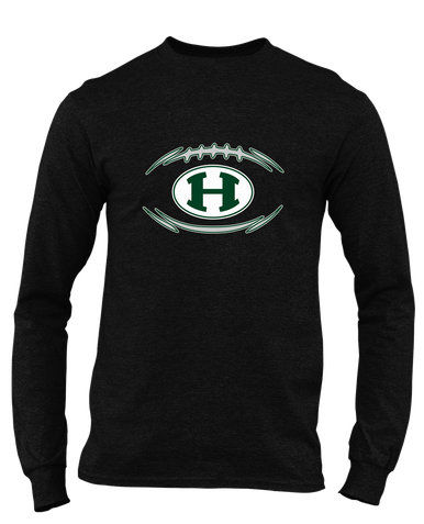 Homestead Mustangs Football #3 Men's LS T-Shirt