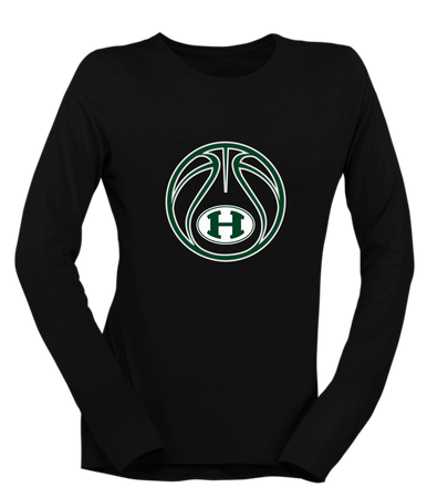 Homestead Mustangs Basketball #2 Women's LS T-Shirt