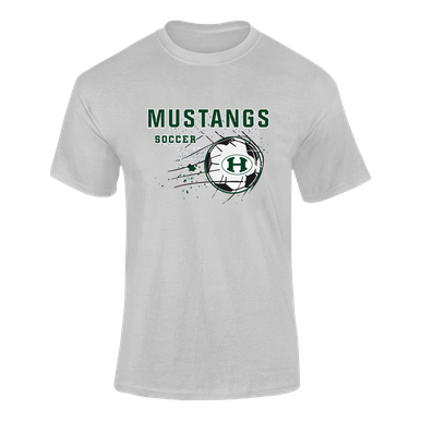 Homestead Mustangs Soccer #2 Men's SS T-Shirt