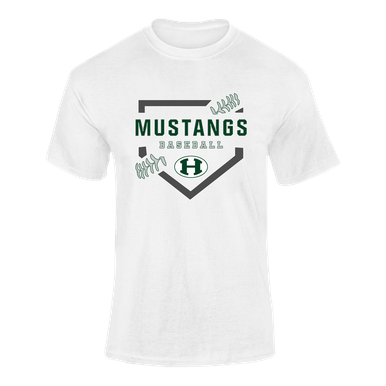 Homestead Mustangs Baseball #2 Men's SS T-Shirt