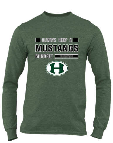 Homestead Mustangs Mindset Men's LS T-Shirt