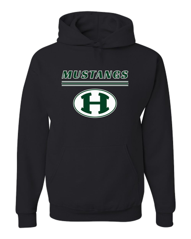 Homestead Mustangs Mascot #8 Men's Premium Hoodie