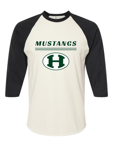 Homestead Mustangs Mascot #8 Men's Baseball T-Shirt