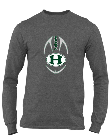 Homestead Mustangs Football #4 Men's LS T-Shirt