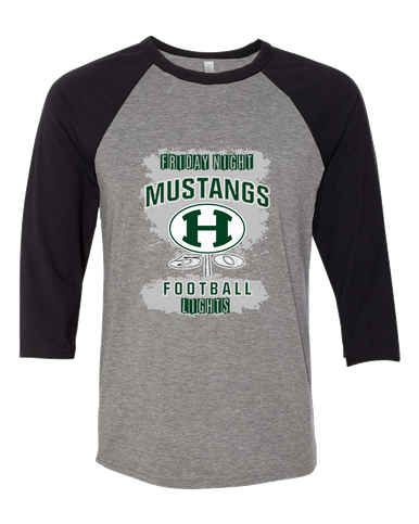 Homestead Mustangs Football #6 Men's Baseball T-Shirt