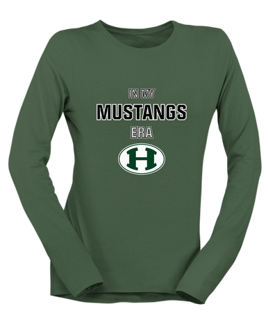 Homestead Mustangs Era #1 Women's LS T-Shirt