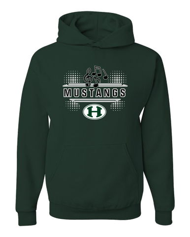 Homestead Mustangs Band # 3 Men's Premium Hoodie
