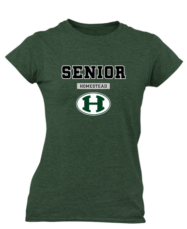 Homestead Mustangs Senior #2 Women's SS T-Shirt