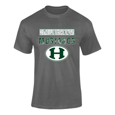 Homestead Mustangs Mascot #9 Men's SS T-Shirt