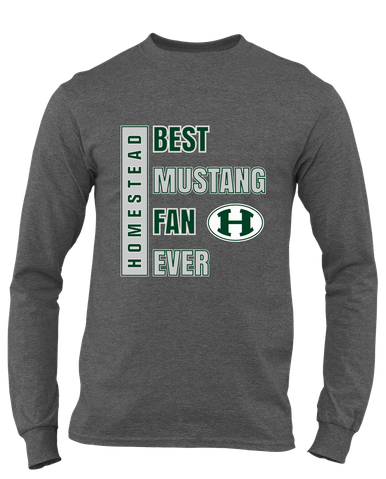 Homestead Mustangs Best Mustang Fan Men's LS T-Shirt
