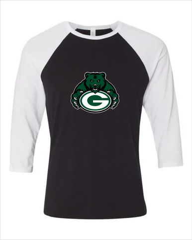 Granite Bay Grizzlies Mascot #1 Women's Baseball T-Shirt