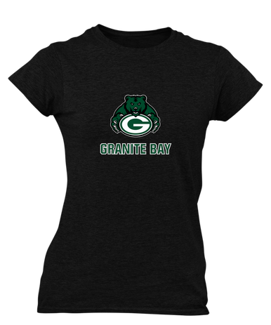 Granite Bay Grizzlies Mascot #2 Women's SS T-Shirt