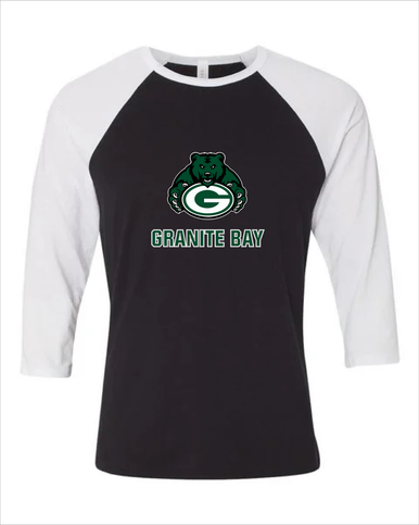 Granite Bay Grizzlies Mascot #2 Men's Baseball T-Shirt