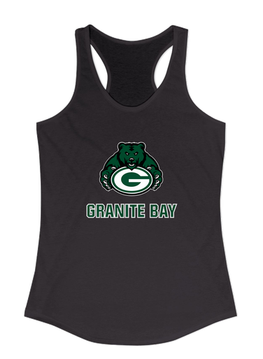 Granite Bay Grizzlies Mascot #2 Women's Tank Top