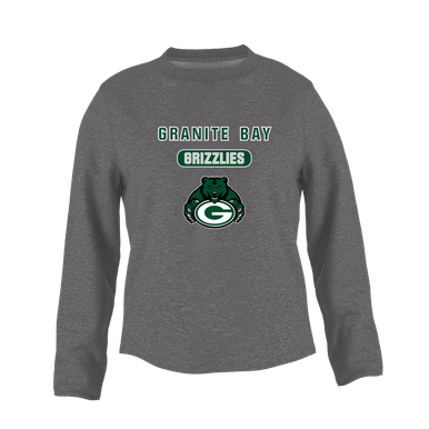 Granite Bay Grizzlies Mascot #3 Women's Sweatshirt