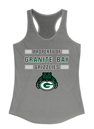 Granite Bay Grizzlies Property Of Women's Tank Top