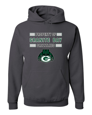Granite Bay Grizzlies Property Of Men's Premium Hoodie