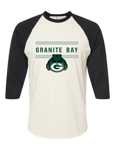 Granite Bay Grizzlies Mascot #4 Men's Baseball T-Shirt