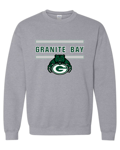 Granite Bay Grizzlies Mascot #4 Men's Sweatshirt