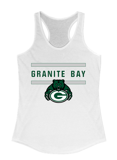 Granite Bay Grizzlies Mascot #4 Women's Tank Top