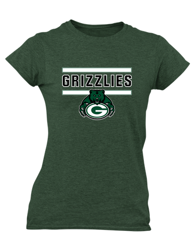 Granite Bay Grizzlies Mascot #5 Women's SS T-Shirt