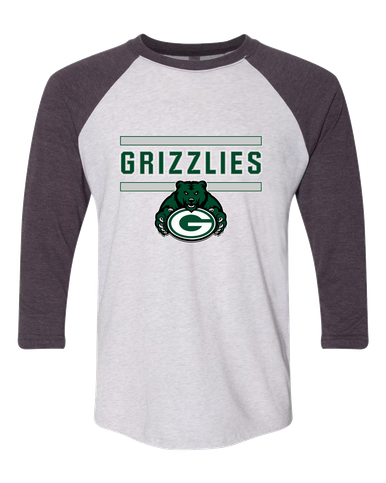 Granite Bay Grizzlies Mascot #5 Women's Baseball T-Shirt
