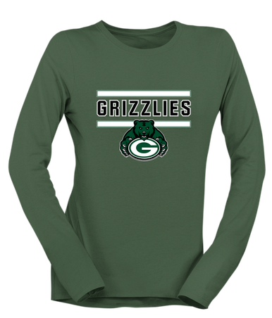 Granite Bay Grizzlies Mascot #5 Women's Premium LS T-Shirt