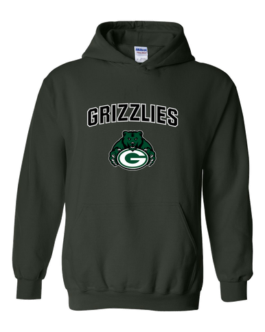 Granite Bay Grizzlies Mascot #6 Men's Hoodie