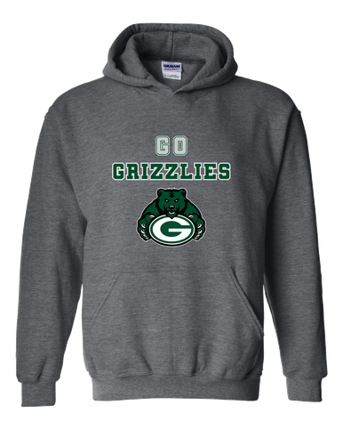 Granite Bay Grizzlies Go Team Men's Hoodie