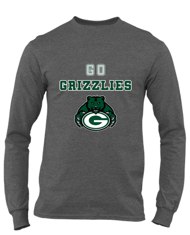 Granite Bay Grizzlies Go Team Men's LS T-Shirt