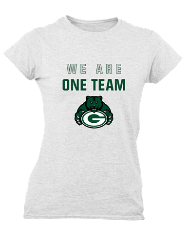 Granite Bay Grizzlies We Are One Team Women's SS T-Shirt