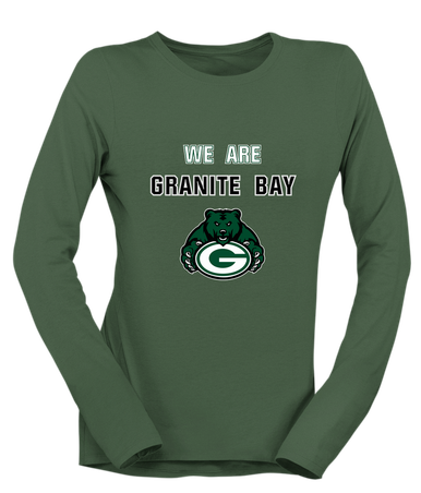 Granite Bay Grizzlies We Are Women's LS T-Shirt