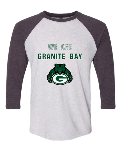 Granite Bay Grizzlies We Are Men's Baseball T-Shirt