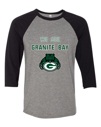 Granite Bay Grizzlies We Are Women's Baseball T-Shirt