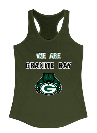 Granite Bay Grizzlies We Are Women's Tank Top