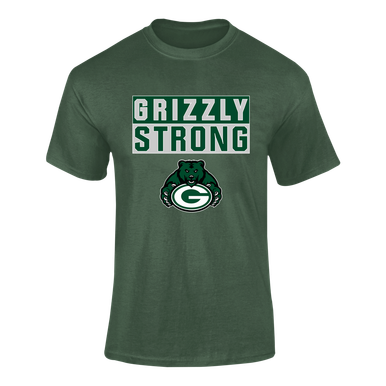 Granite Bay Grizzlies Strong #1 Men's SS T-Shirt