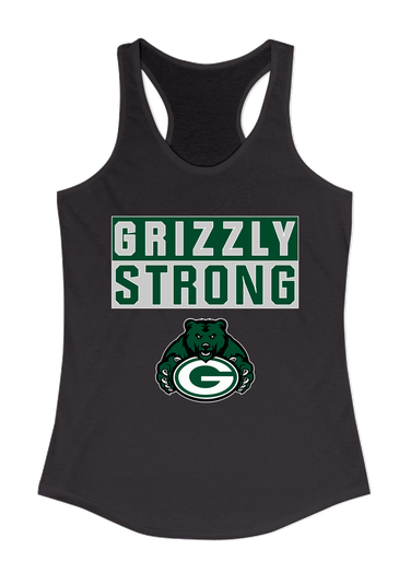 Granite Bay Grizzlies Strong #1 Women's Tank Top