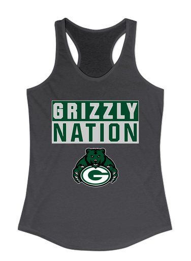 Granite Bay Grizzlies Nation #1 Women's Tank Top