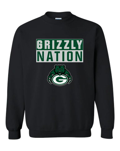 Granite Bay Grizzlies Nation #1 Men's Sweatshirt