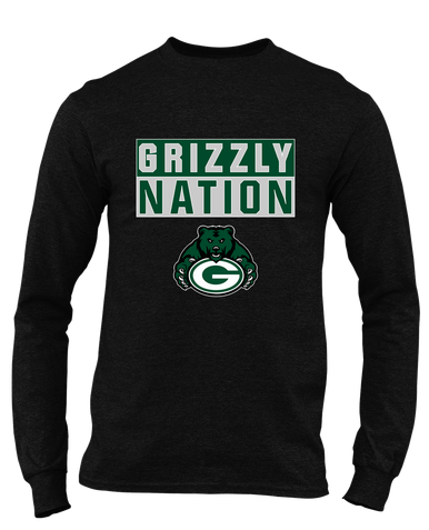 Granite Bay Grizzlies Nation #1 Men's Premium LS T-Shirt