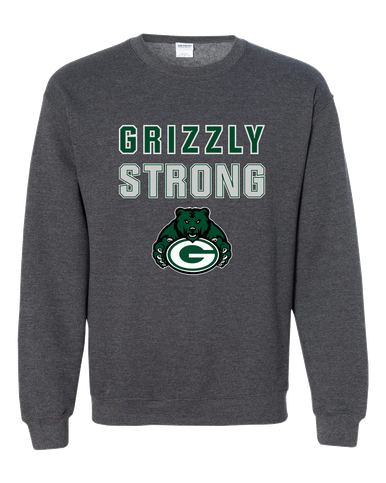 Granite Bay Grizzlies Strong #2 Men's Sweatshirt