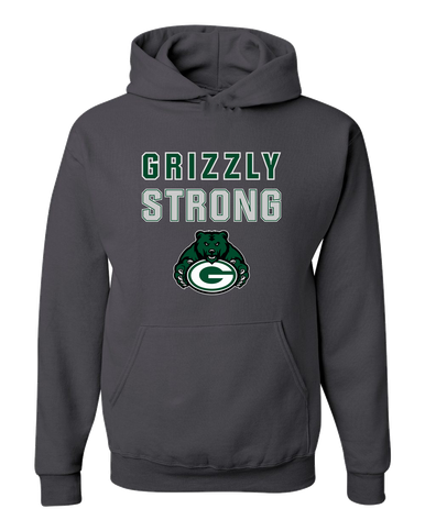 Granite Bay Grizzlies Strong #2 Men's Premium Hoodie