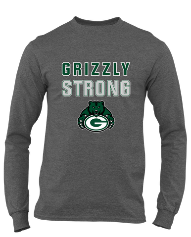 Granite Bay Grizzlies Strong #2 Men's Premium LS T-Shirt