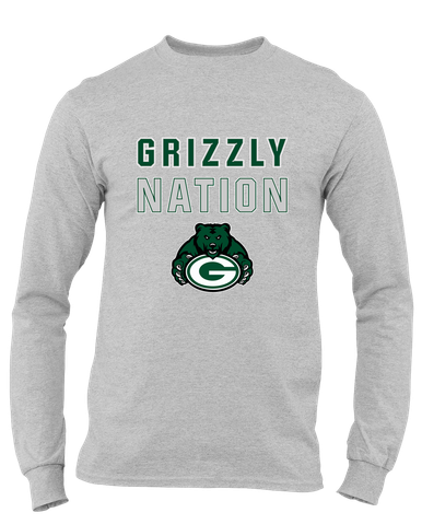 Granite Bay Grizzlies Nation #2 Men's Premium LS T-Shirt