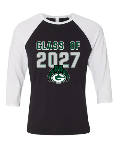 Granite Bay Grizzlies Class of 2027 Women's Baseball T-Shirt