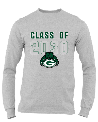 Granite Bay Grizzlies Class of 2030 Men's Premium LS T-Shirt