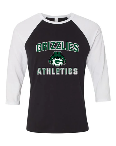Granite Bay Grizzlies Athletics Women's Baseball T-Shirt